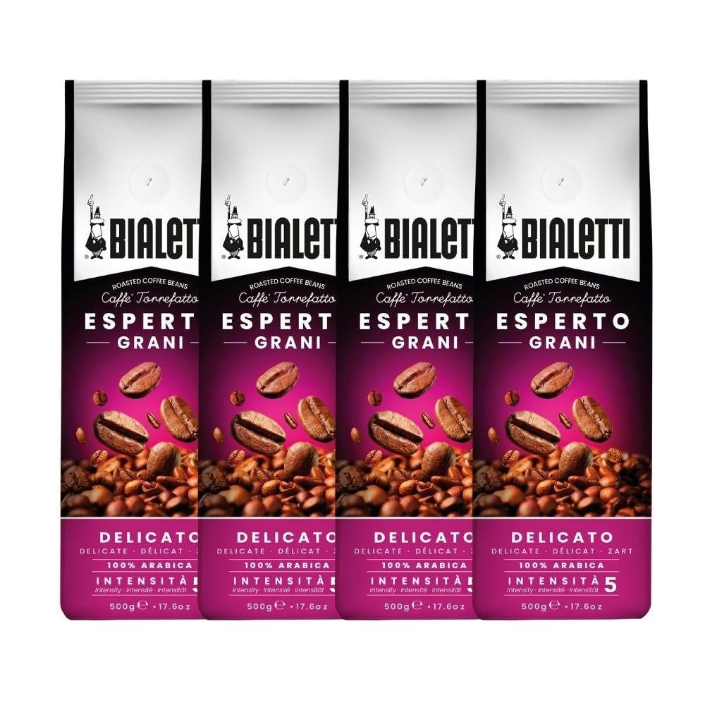 Bialetti 4 Adet Delicato 500 Gr Çekirdek Kahve