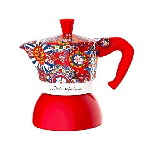 Bialetti Dolce & Gabbana Mochinduction 2 Kupa İndüksiyon ve Doğrudan Ateş (Kahve Makinesi, Espresso Makinetta)
