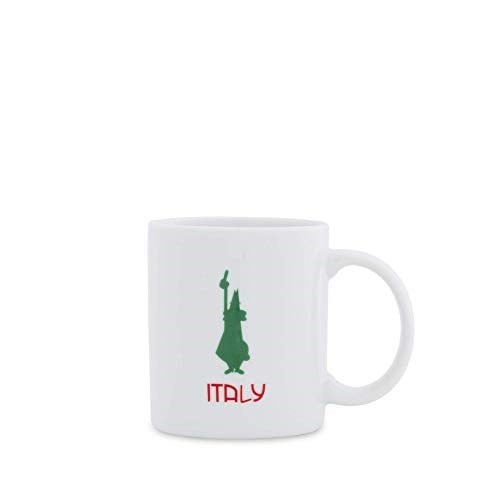 Bialetti - Kupa - Mug Tricolore Istituzionale - 250mL - Porselen - Seçenekler: Üç renkli fincan kurumsal, Üç renkli kupa erkek