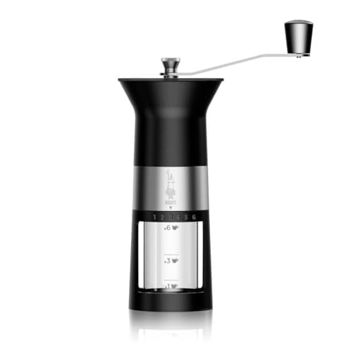 Bialetti - Manuel Kahve Değirmeni - Paslanmaz Çelik - Mat Siyah