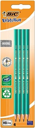 BIC Evolution 650 HB Kurşun Kalem, 4'lü Blister - Seçenekler: 1 stück (10er Pack), 4lü Kutu