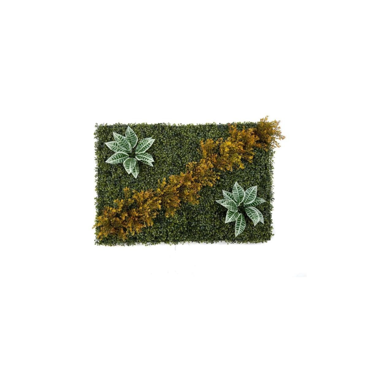 Biçiçek Dikey Bahçe Duvar Paneli 120x80cm Model25