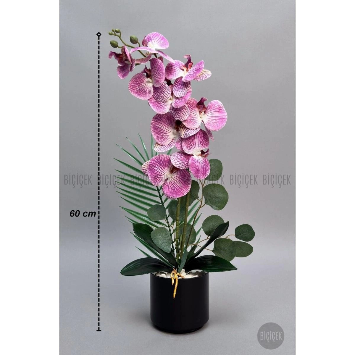Biçiçek Yapay Phalaenopsis Orkide Buyuk Boy