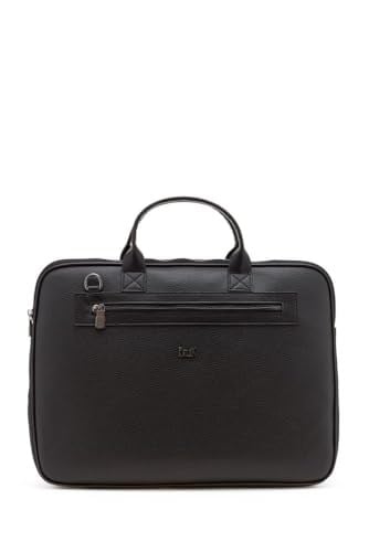 Bilik Deri Siyah Rölax Unisex Laptop & Evrak Çantası RH09 BUSİNESS (Siyah Rölax)