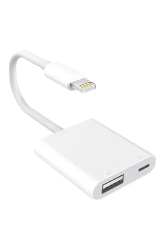 BİLİŞİM BURADA ZR471 Lightning USB 3 Kamera Çevirici, Beyaz BBZR471