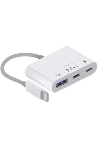 Bilişim Burada ZR578 Lightning to USB Adaptör, Beyaz BBZR578