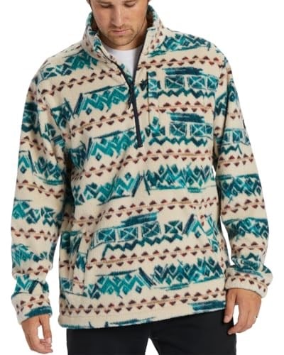 Billabong BOUNDARY MOCK NECK Bej Erkek Polar Bej XL