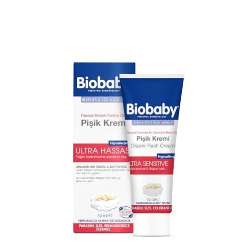 Biobaby Bebekler ve Çocuklar için Pişik Kremi (75 ml)