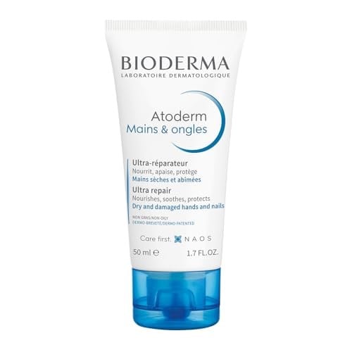 Bioderma Atoderm Hand & Nail Cream El Kremi Kuru Cilt Onarıcı Nemlendirici, Güçlendirici Etki Shea Yağı 50 ml