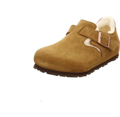 Birkenstock London Shearling Süet Deri Ayakkabı