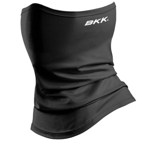BKK SARMA BUFF Kış Boyun Körüğü Siyah Rüzgar Koruma Balıkçılık Maskesi Avcılık Kayaking Yürüyüş Bisiklet Kayak Spor Tek Boyut, Siyah, Tek Beden
