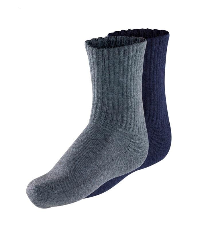 BLACKSPADE 9995 KİDS GRİ-LACİVERT 2 Lİ THERMAL ÇORAP