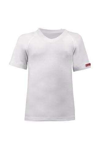 Blackspade Çocuk Thermal Kısa Kol V Yaka Beyaz 9249