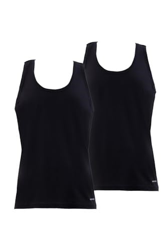 Blackspade Erkek Atlet 2'li Paket Loose Fit 9225 - Siyah