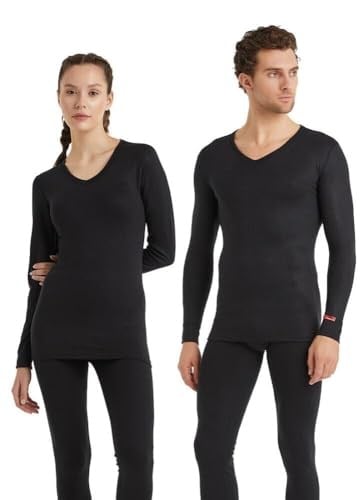 Blackspade V Yaka Uzun Kol Siyah Unisex Thermal Içlik C7T5N2O1
