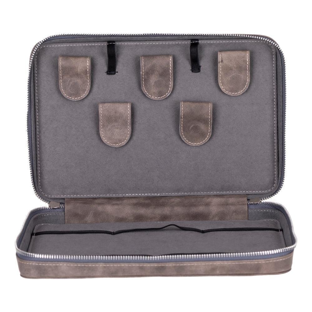 Bloominbag Arcadia Mist Gray Premium Deri Teknoloji Kablo & Aksesuar Düzenleyici