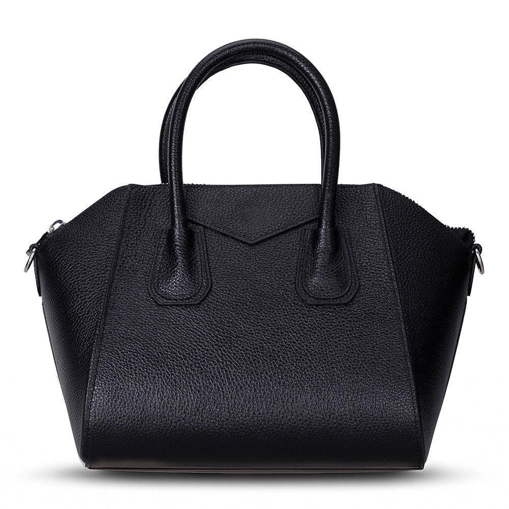Bloominbag Aria Noir Black Medium Hakiki Deri Kadın El & Omuz Çantası