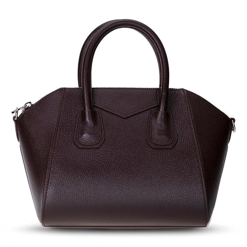 Bloominbag Aria Walnut Brown Medium Hakiki Deri Kadın El & Omuz Çantası