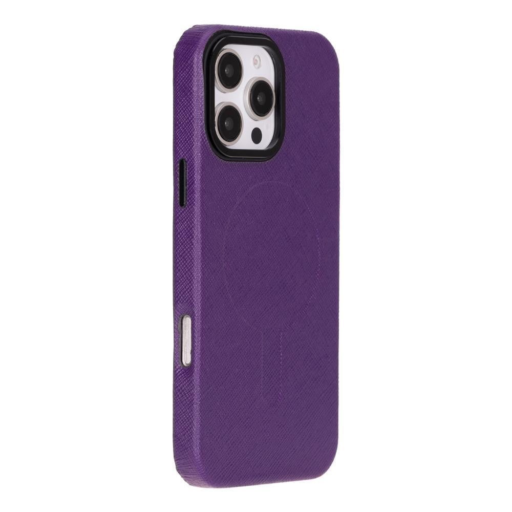 Bloominbag Bloomcase Aeris Dusty Mulberry Iphone 16 Pro Magsafe Hakiki Deri Kılıfı