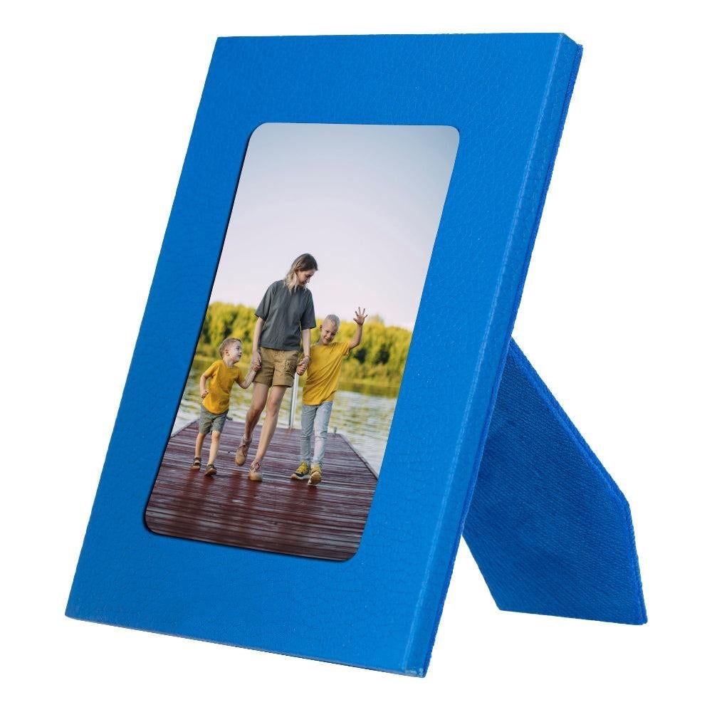 Bloominbag Bloomframe Cyan– Hakiki Deri Fotoğraf Çerçevesi