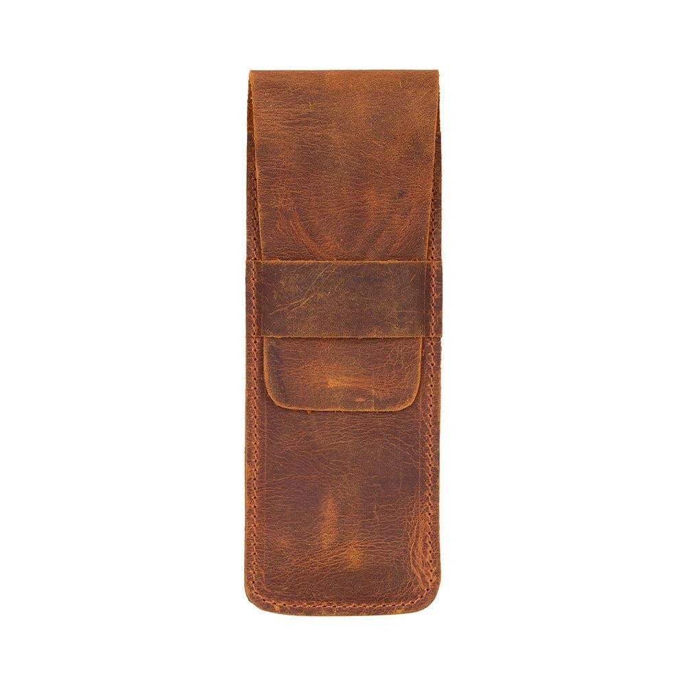 Bloominbag Bloompenpouch Çift Kalemlik Mocassin Deri Kılıf