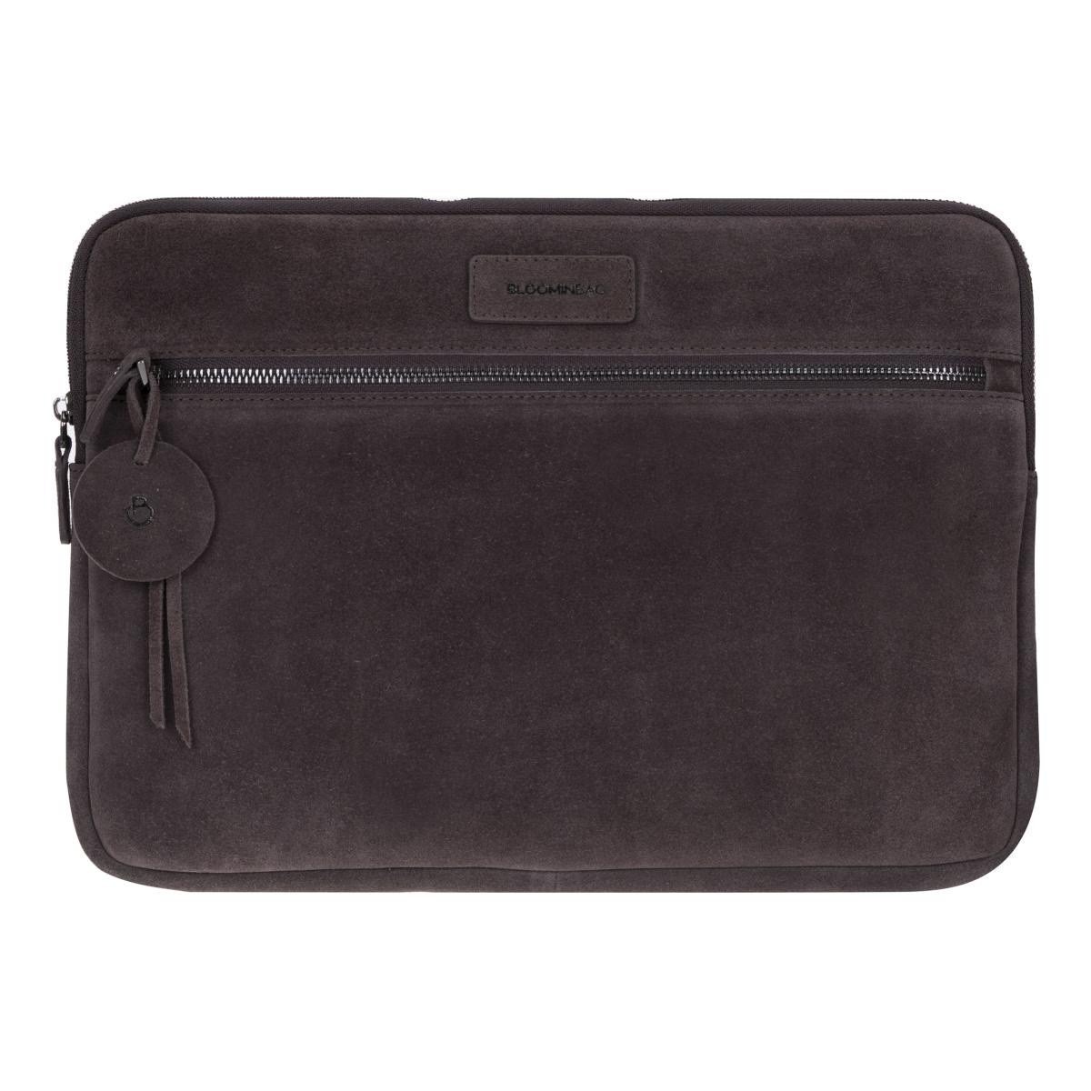 Bloominbag Mocha Still Hakiki Süet Deri 15-16 Inç Macbook/laptop Kılıfı
