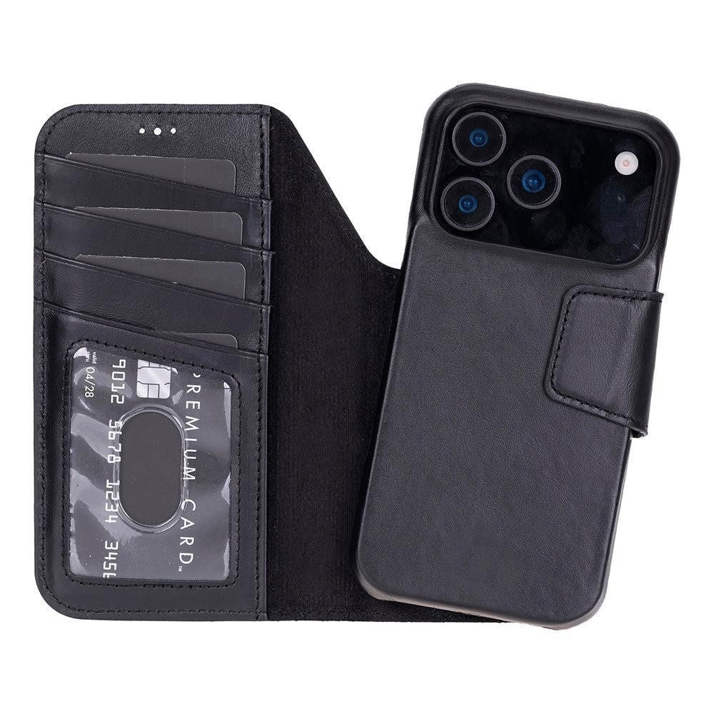 Bloominbag Porta Noir Black Deri Iphone 17 Pro (6.3