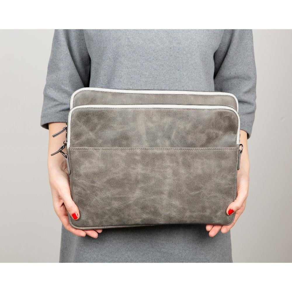 Bloominbag Torino Ash Gray Super Slim 14inç Laptop / Macbook Kılıf