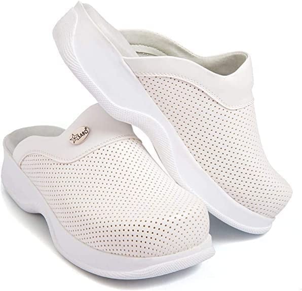 BLUE ORTHOPEDİC SABO TERLİK-Klasik Beyaz Ortopedik Sabo Terlik