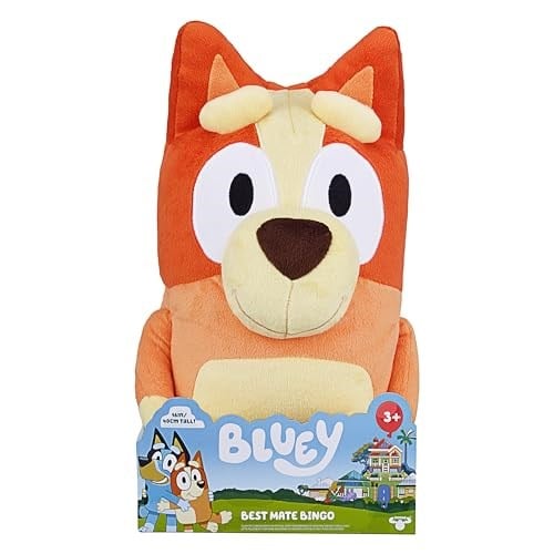 Bluey Best Mate Bingo Peluş Oyuncak, Large