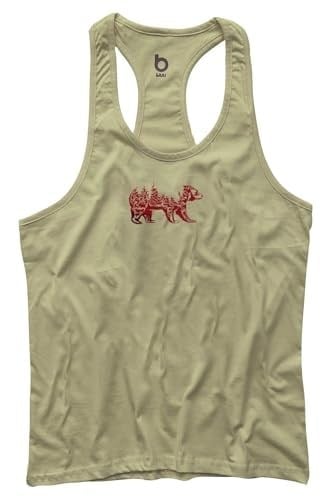 Bluu Bearx Fitness Gym Tank Top Sporcu Atleti