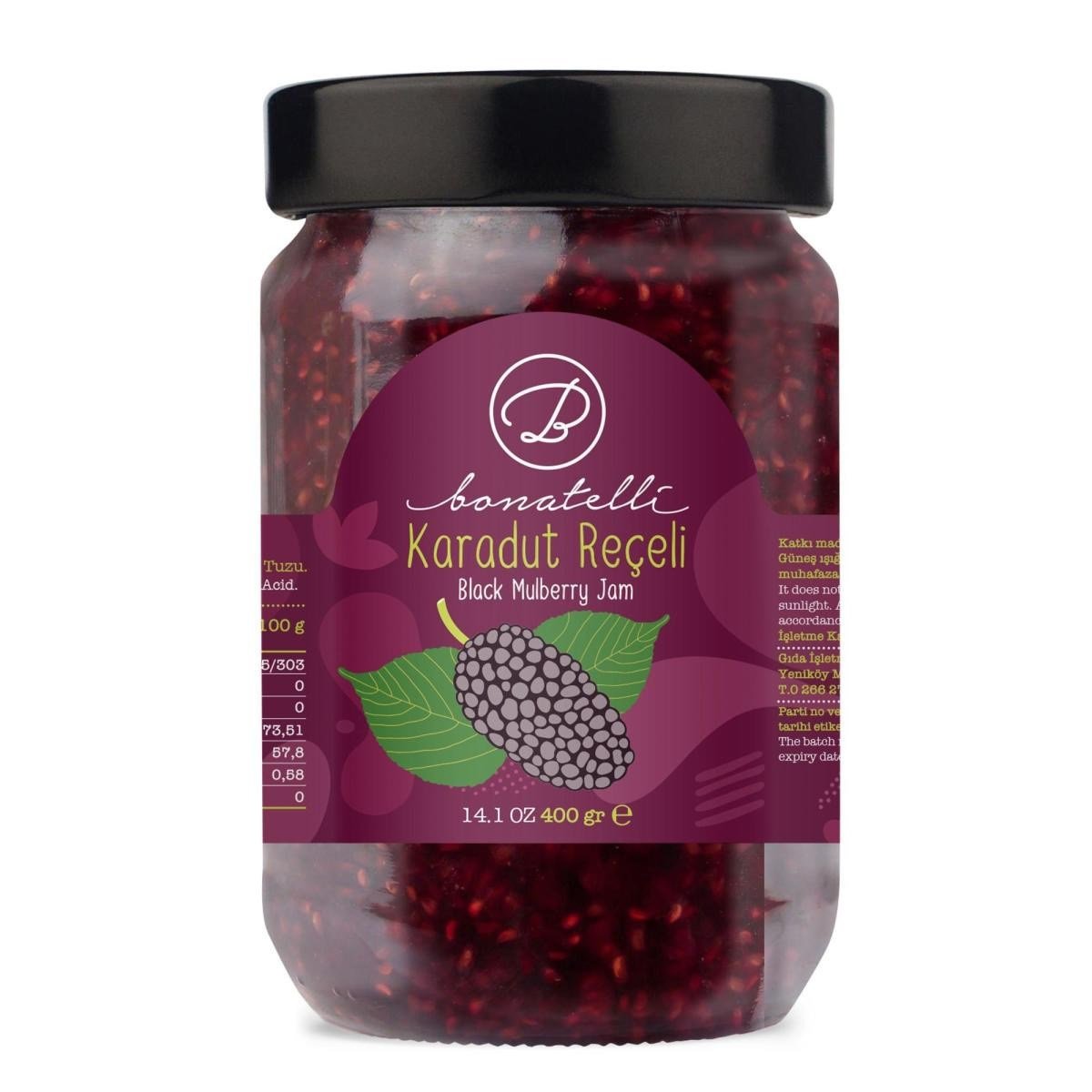 Bonatelli Karadut Reçeli 400 Gr