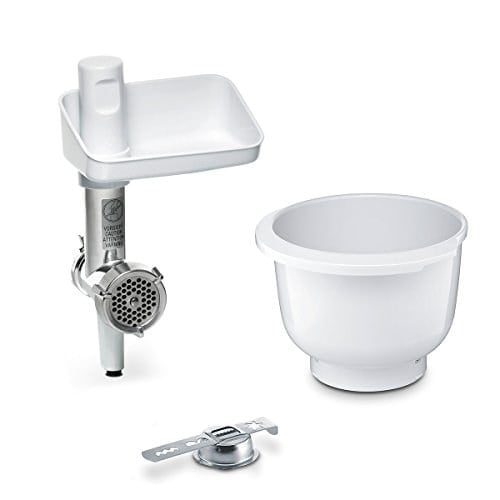 Bosch MUZ5BS1 Lifestyle set Bakingsensation Spritzgebaeckvorsatz, karıştırma kabı, kıyma makinesi, beyaz