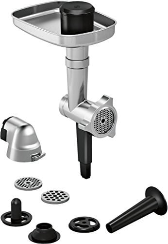 Bosch MUZ9HA1 Lifestyle set Hunting Adventure, kıyma makinesi, Wurststopfer, Kebbevorsatz, Lochscheiben 3,5 – 8 mm mutfak için optimum