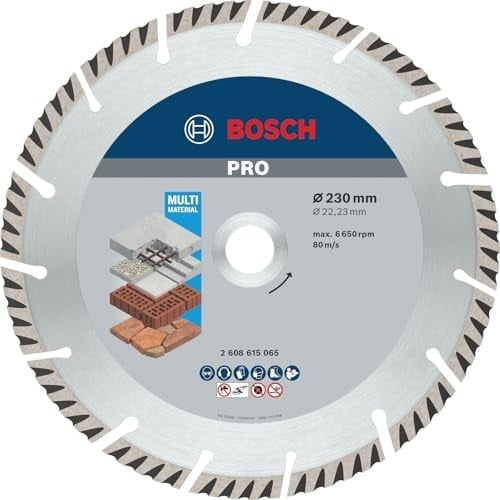 Bosch Professional Accessories Elmas Kesme ve Delme Aksesuarları, Disk, Gri, 1 Adet