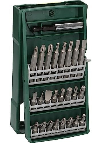 Bosch Professional Accessories X/Line Mini 25 Parça Vidalama Seti, Plastik Kutu, Yeşil