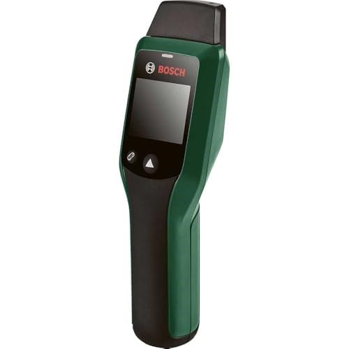 Bosch UniversalHumid nem dedektörü (ahşap grubu seçimi ve kolay kullanım için LED göstergeler sayesinde hassas sonuçlar, karton kutuda)
