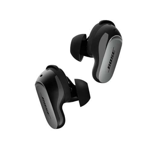 Bose QuietComfort Ultra Kablosuz Kulaklık, 2. Nesil, Gürültü Engelleyici, Mikrofonlu, 6 Saat Pil Ömrü, IPX4 Su Dayanıklı, USB-C Şarj, Siyah