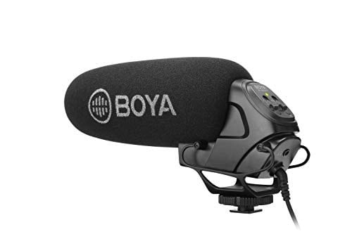 Boya By-Bm3031 Profesyonel Shotgun Mikrofon, Siyah - Seçenekler: DMR7 TARAFINDAN, BY-BM3031