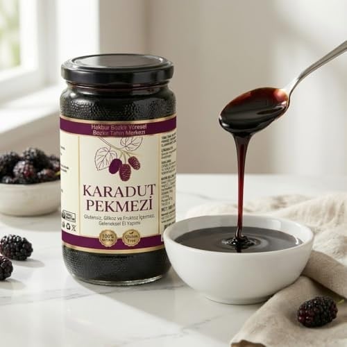 Bozkır Tahin Merkezi Karadut Köy Pekmezi 800 gr (Doğal&katkısız)