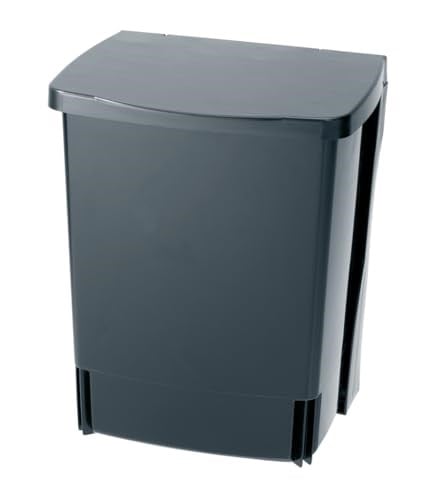 Brabantia 395246 Gömme Çöp Kutusu, 10 Litre Siyah