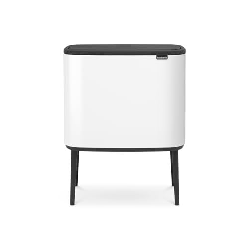 Brabantia Bo White Dokunmatik Çöp Kutusu, 36 L - Seçenekler: 1 Inneneimer (36L), 3 x 11 Liter, 3 x 11 litros...