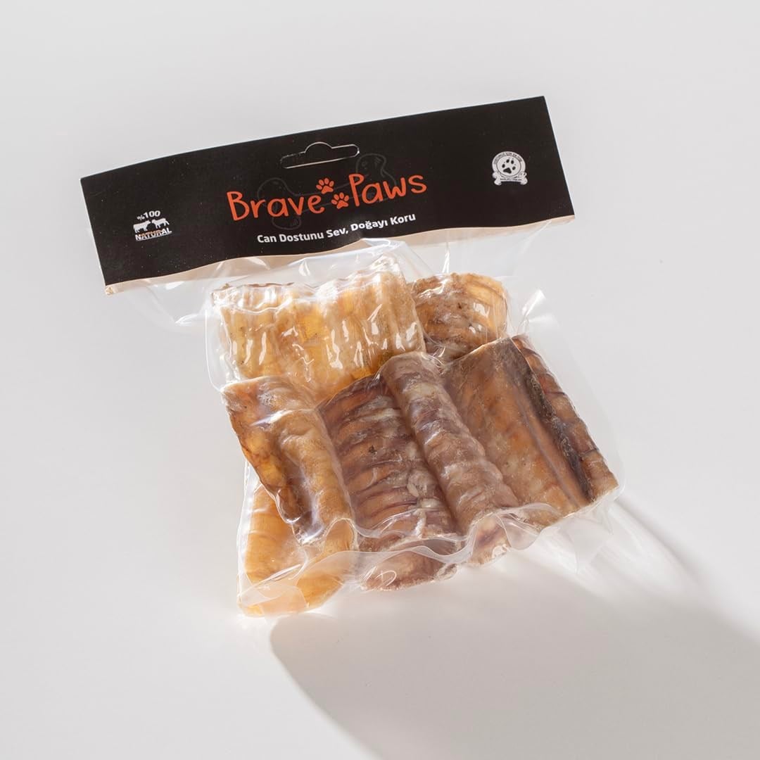 Brave Paws Köpek Ödülü Dana Gırtlak 100 gr Köpek Ödül Maması