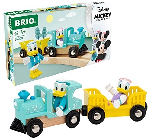 BRIO 32260 WD Donald ve Daisy Duck Tren Seti