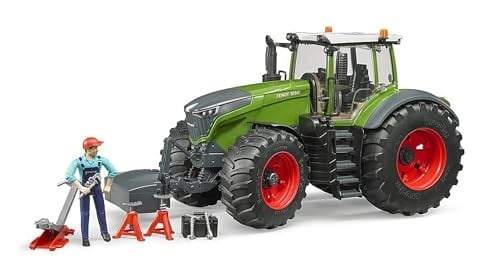 Bruder - Fendt 1050 Vario Traktör & Lastikçi Ve Aksesuarları Ölçekli Model