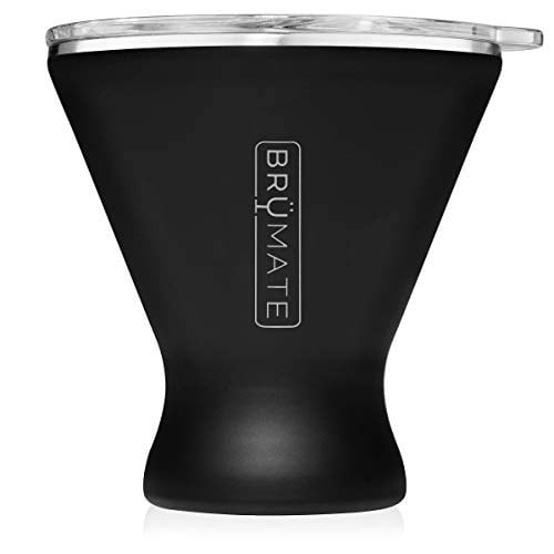 BrüMate MargTini 10 oz Martini Margarita Bardak - Vakum Yalıtımlı Paslanmaz Çelikten Yapılmıştır (Mat Siyah)