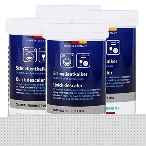 BSH 4 x Schnellentkalker 250 g – çamaşır-ve bulaşık makinesi için, kireç çözücü