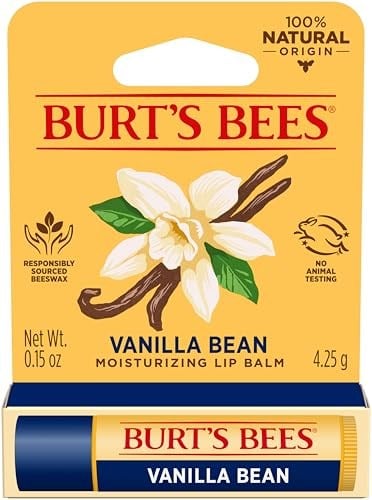 Burt's Bees Vanilla Bean Lip Balm, Dudak Bakım Kremi, 4.25 Gram