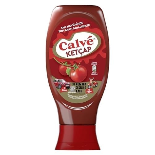 Calve Ketçap Tam Mevsiminde Toplanan Domatesler 400 g