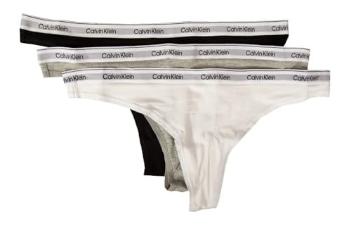 Calvin Klein 3 PACK THONG (LOW-RISE) Çoklu Paket/İç Giyim Kadın
